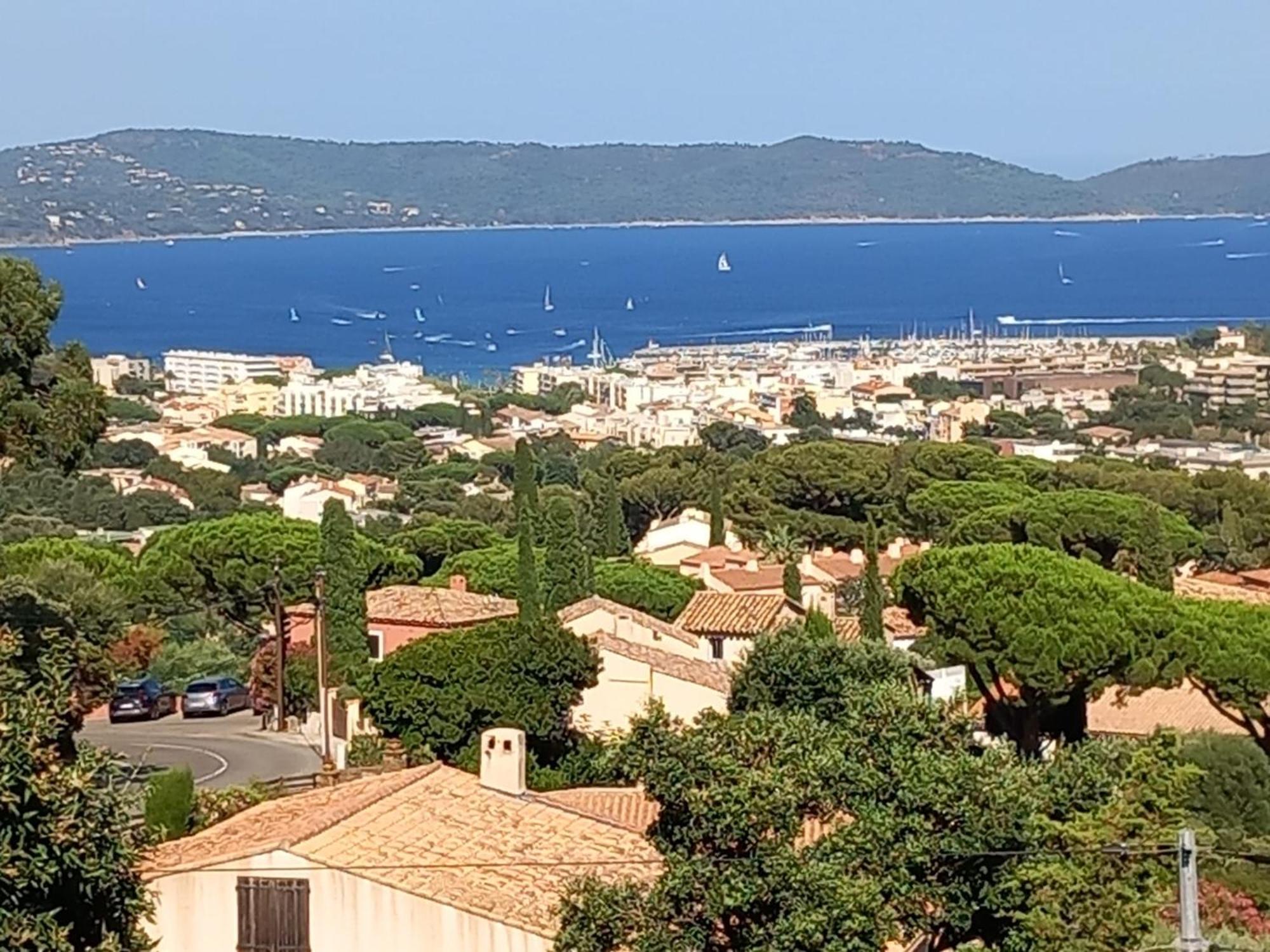 4-Star Private Villa With Heated Pool And Panoramic Sea View At Gulf De Saint Tropez Кавалер-сюр-Мер Екстер'єр фото